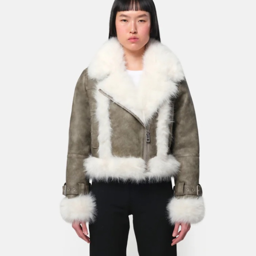 Apparis Jay Shearing Moto Jacket
